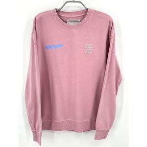 Seek Discomfort Women's Pink Believe In Today Sweatshirt sz M NWOT